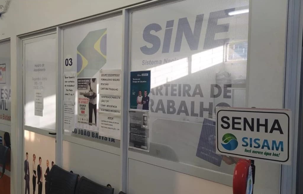 Confira as vagas de emprego disponibilizadas pelo Sine de São João Batista