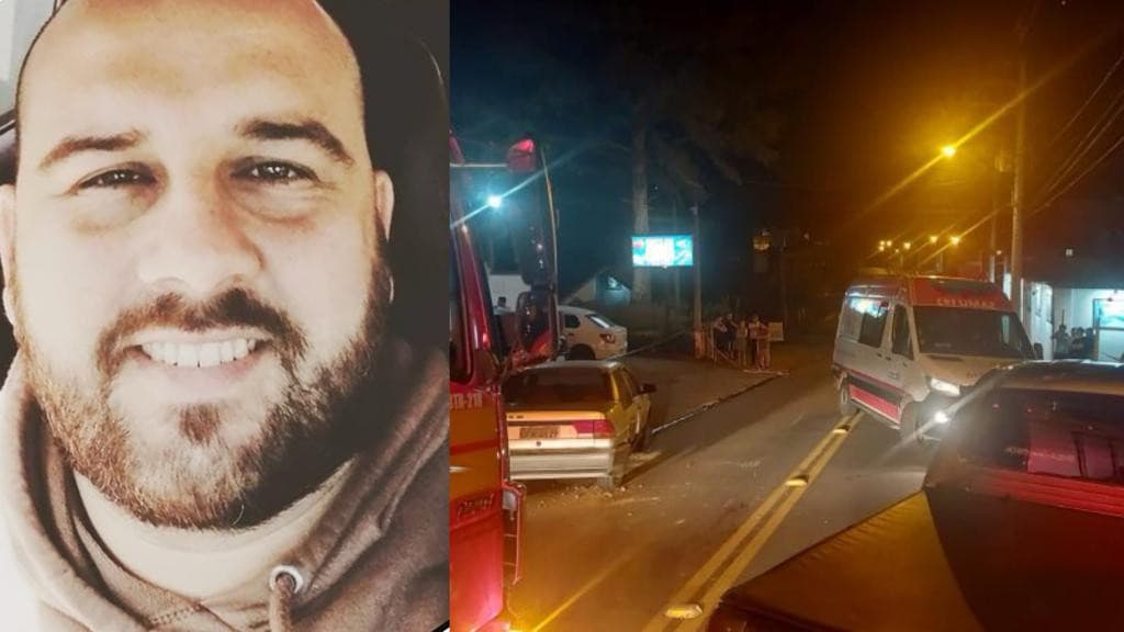 Motociclista é encontrado morto embaixo de caminhonete após grave acidente