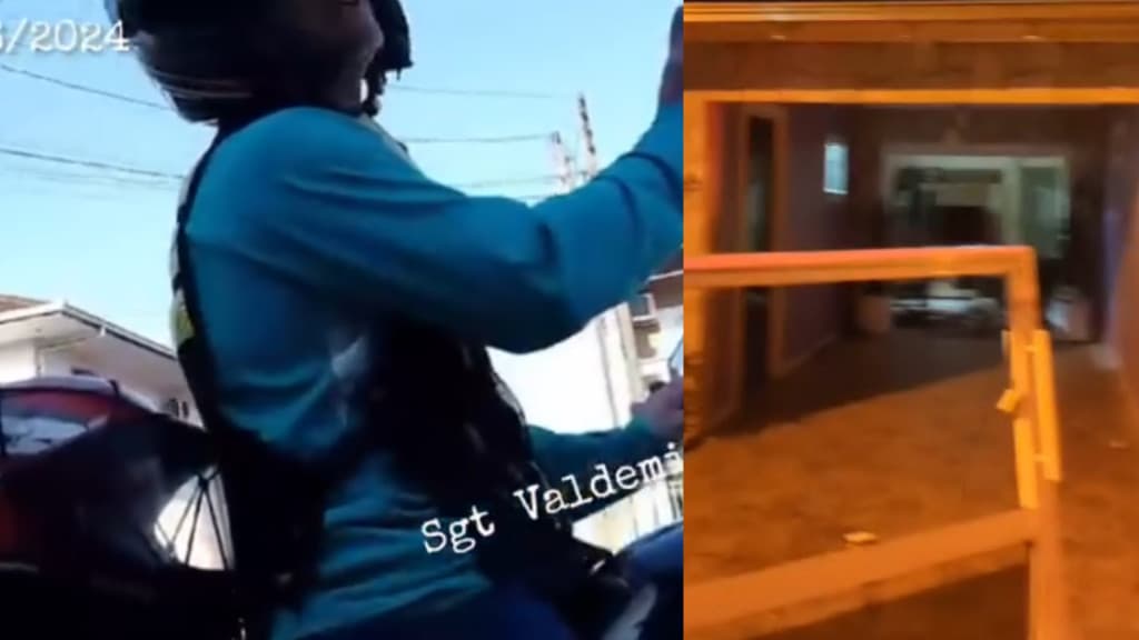 VÍDEO:  Homem assedia garota de 14 anos e tem casa incendiada em Joinville