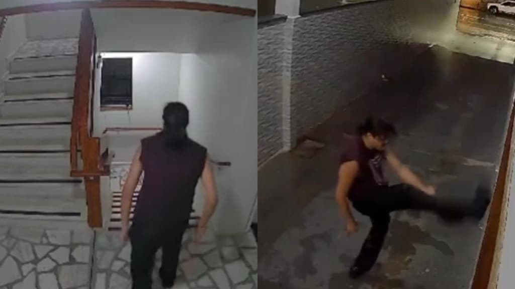 “Parecia um lobisomem”: homem aterroriza crianças e moradores de condomínio em SC