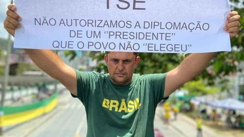 Pastor de Blumenau é preso por participar de “atos antidemocráticos” em Brasília