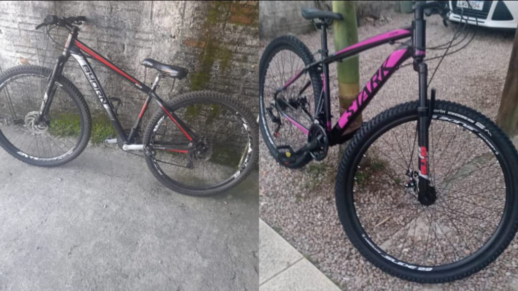 Mulher tem bicicletas furtadas em Tijucas em criminosos pedem R$ 1 mil de “resgate”