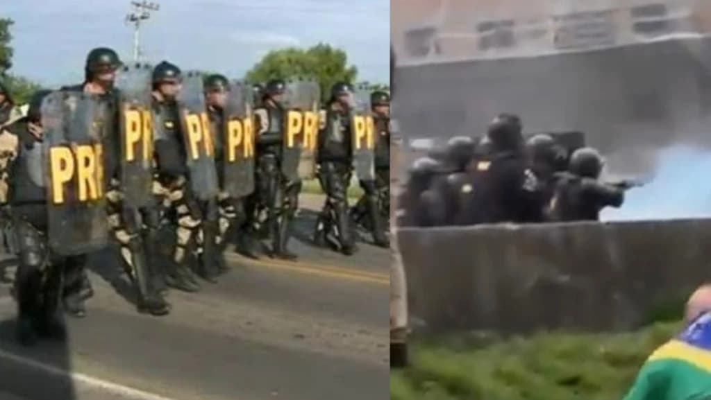 URGENTE: PRF chama Batalhão de Choque em Itapema
