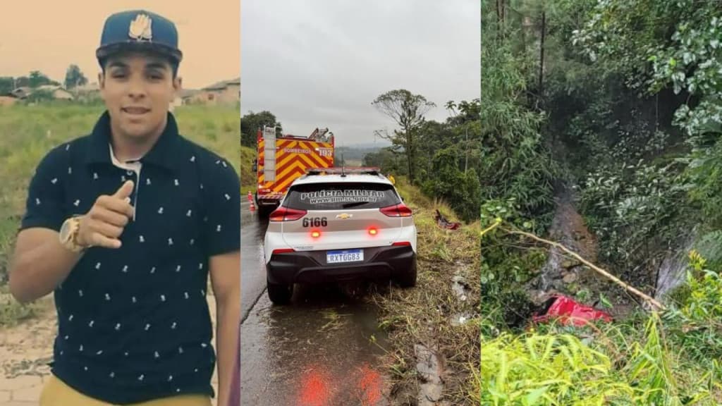 Identificado motorista que morreu após carro sair de pista e cair em ribanceira