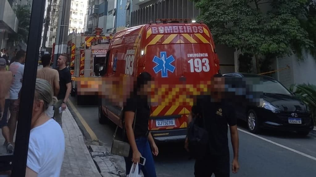 Princípio de incêndio mobiliza Corpo de Bombeiros em Balneário Camboriú