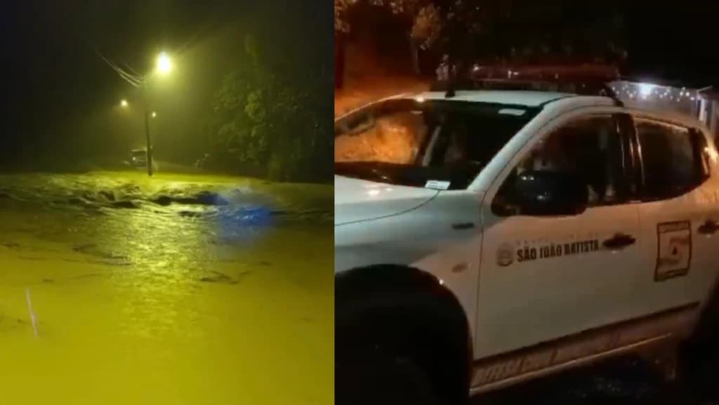 Situação caótica em São João Batista: “não temos notícias boas”, alerta Defesa Civil