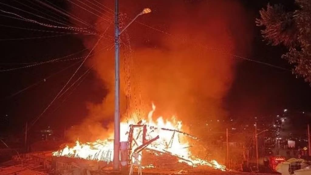 Casal com quase 200 passagens pela polícia é preso após incendiar 5 casas