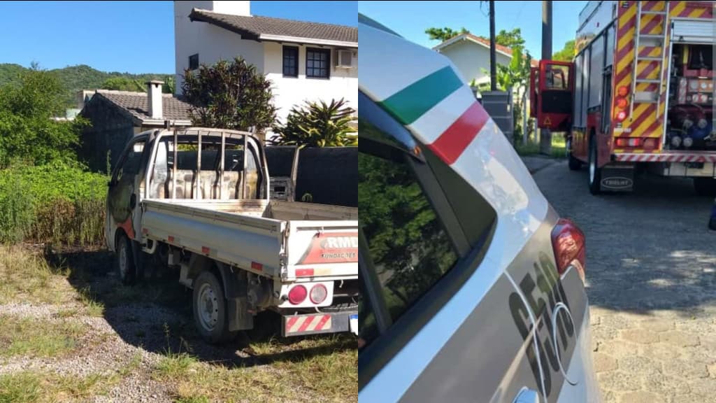 Homem ateia fogo em carro após esposa aceitar carona em Bombinhas