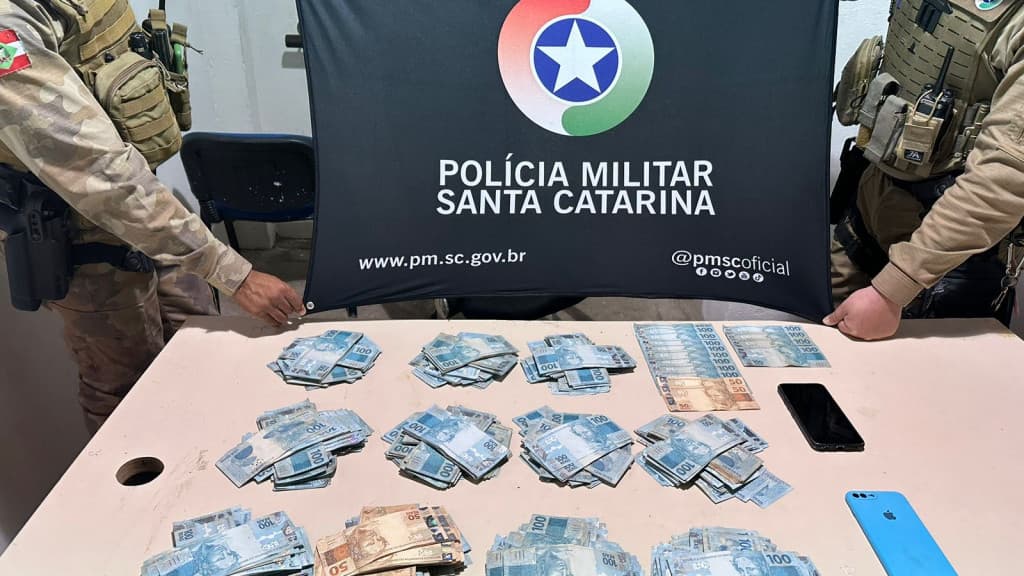 Homem é preso em Tijucas após participar de grande roubo em Camboriú