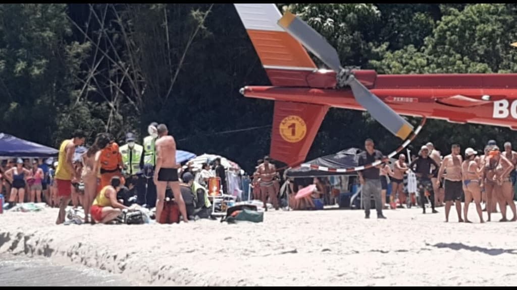 Homem morre afogado em praia de  Florianópolis
