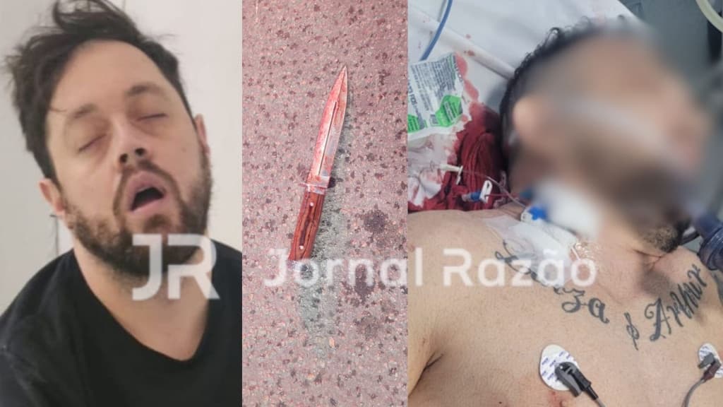 Bêbado ataca e deixa homem entre a vida e a morte em Itapema