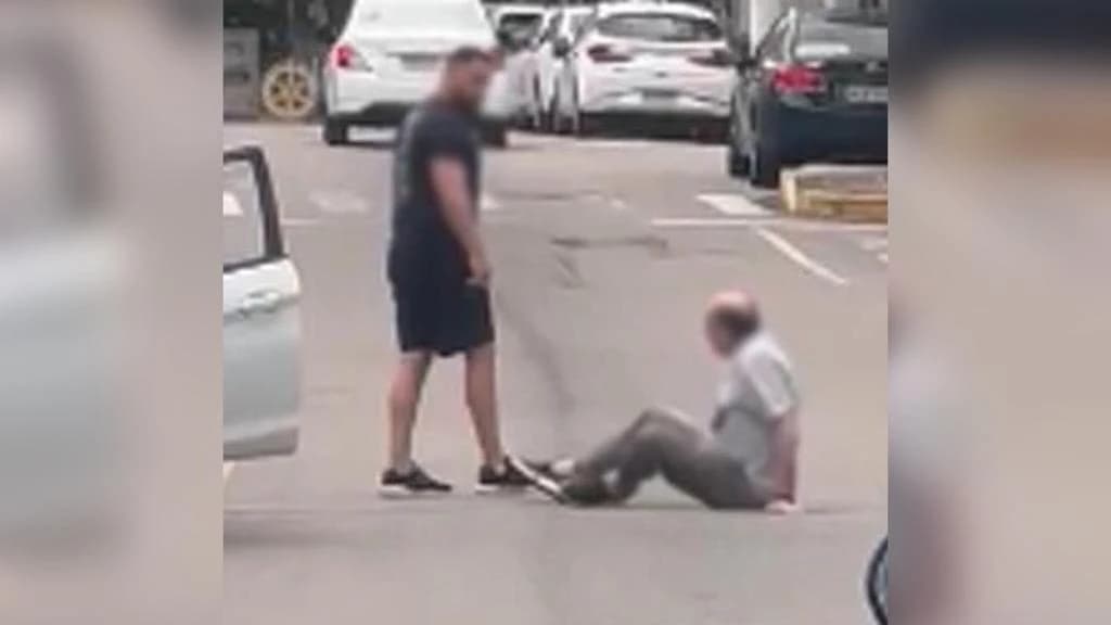 Idoso é agredido em via pública por homem furioso, em Itapema