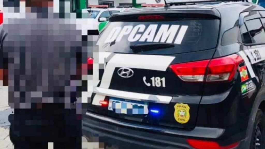 Suspeito de estuprar enteada de 12 anos é preso em Joinville