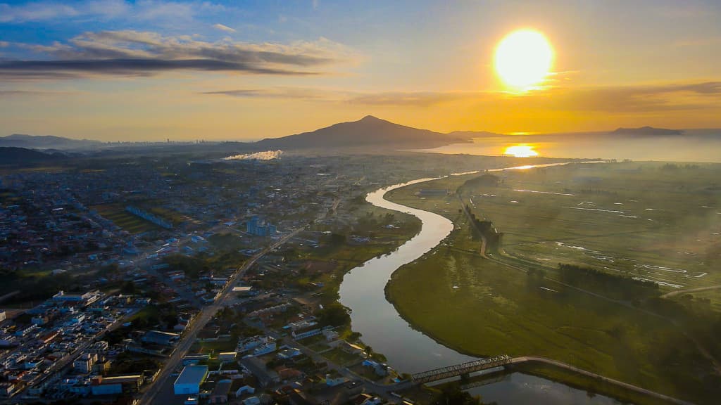 Domingo de sol e tempo firme em Santa Catarina