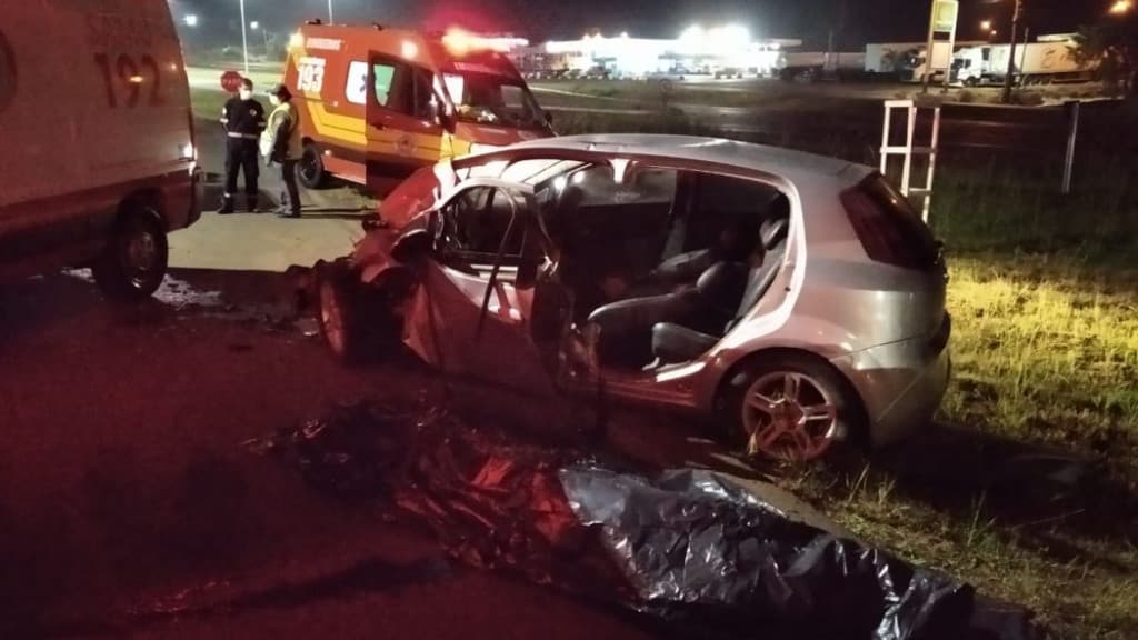 Grave acidente de trânsito na BR-282, em SC, deixa vítima fatal