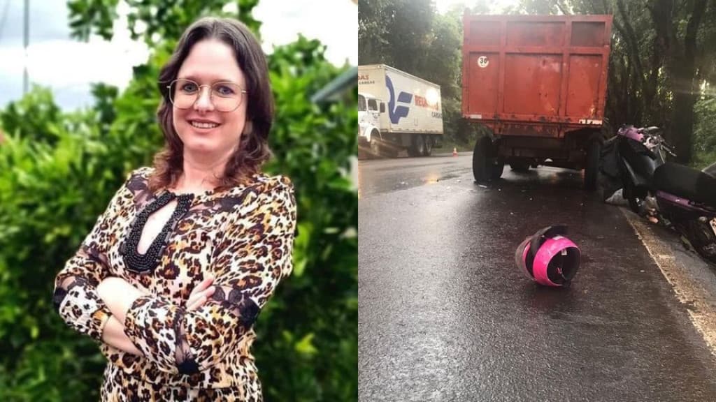 Identificada vítima de acidente entre moto e trator na BR-282