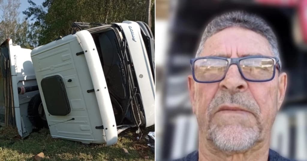 Identificado caminhoneiro morto em acidente em SC