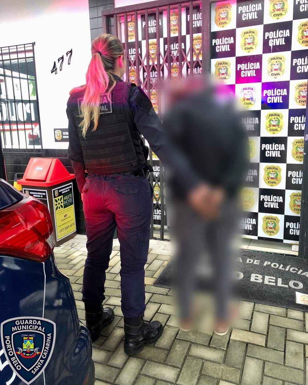 Guarda Municipal prende foragida por homicídio em Porto Belo