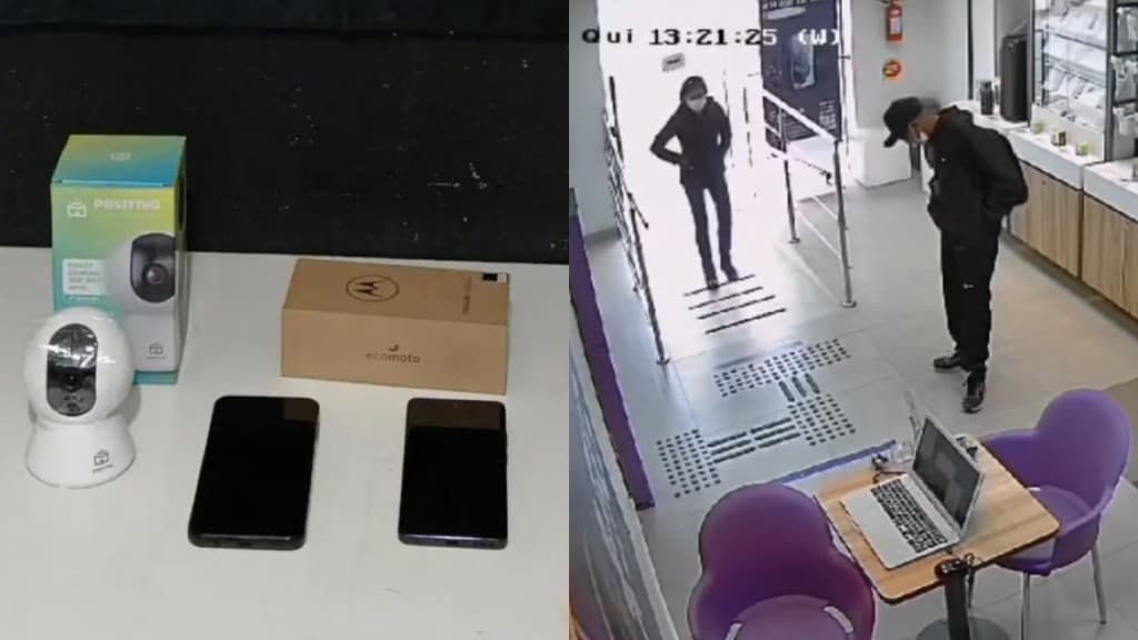 ASSALTO EM SÃO JOÃO BATISTA: Criminosos levaram 20 aparelhos celulares
