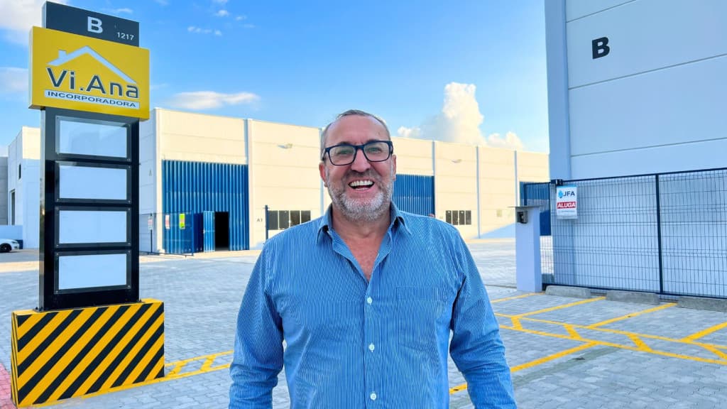 Empresário de Tijucas aposta no ramo de galpões e inaugura centro logístico