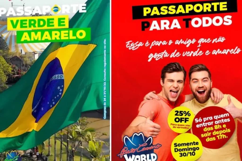 Beto Carrero dá desconto para quem vestir verde e amarelo e ironiza petistas