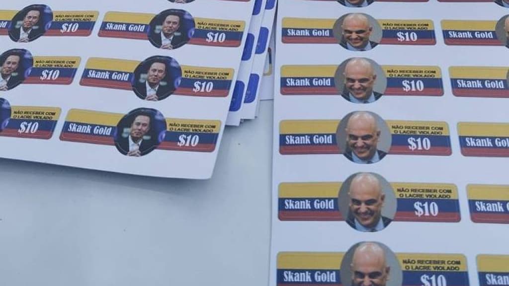 Maconha do “Xandão” e Elon Musk é apreendida pela PM