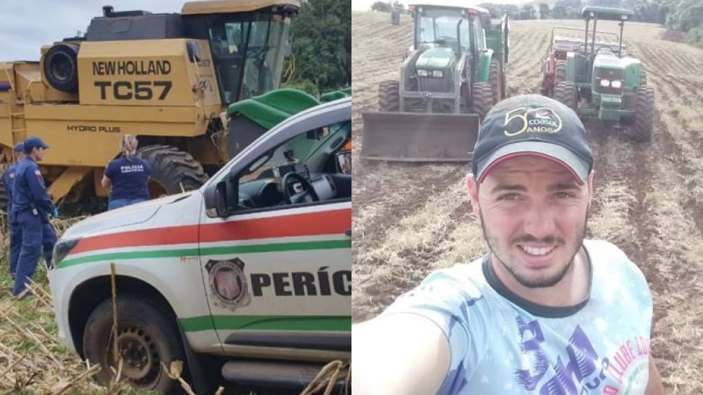 Identificado trabalhador que morreu após acidente com colheitadeira em SC