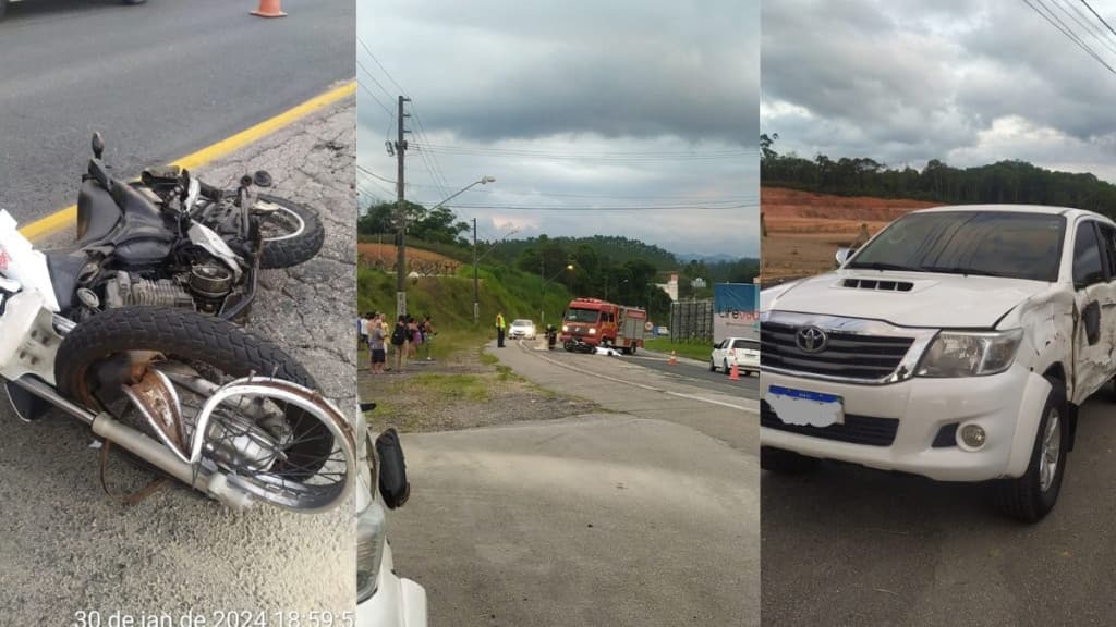 Acidente provoca morte de motociclista e termina com prisão por motivo surpreendente