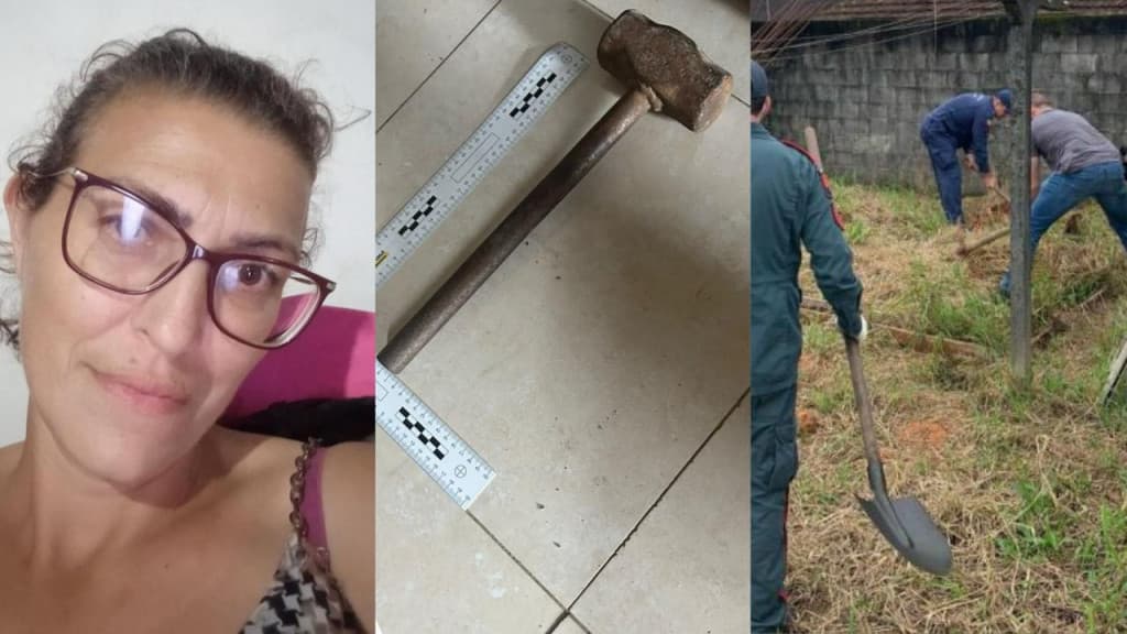 Italiana é morta pelo companheiro a marretadas e enterrada no quintal de casa em SC
