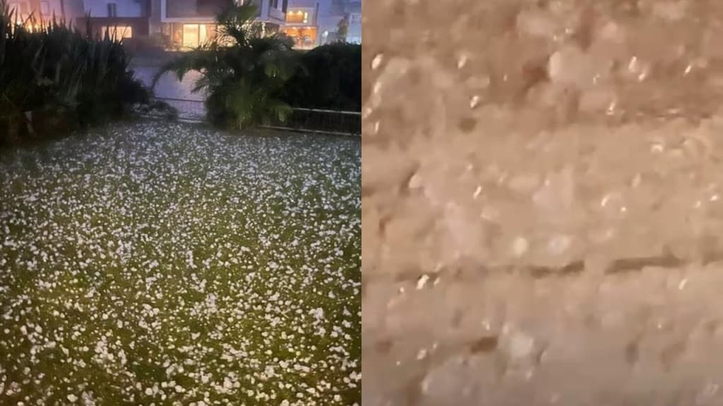 “Que horror”: granizo gigante atinge Pelotas (RS) em meio à calamidade por enchente