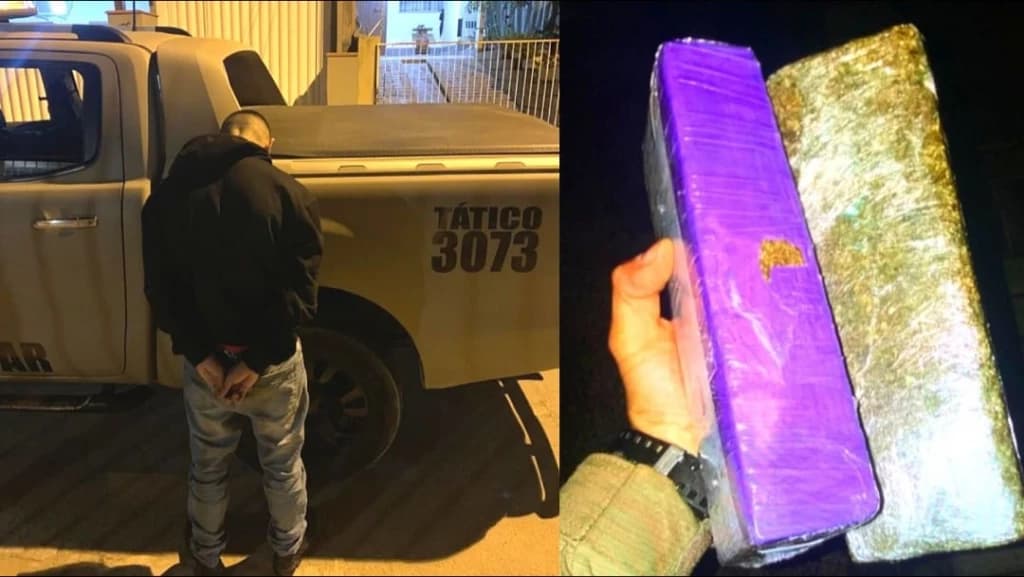 Tático prende traficante de Itapema