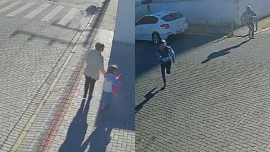 Idosa com criança é assaltada e salva por morador de Itapema