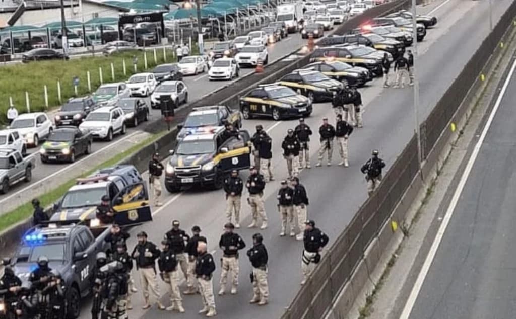 Acabou o bloqueio em Porto Belo e Itapema