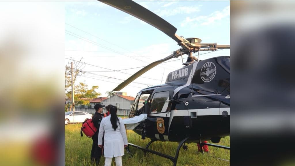 Menino de 8 anos sofre traumatismo craniano após cair de bicicleta