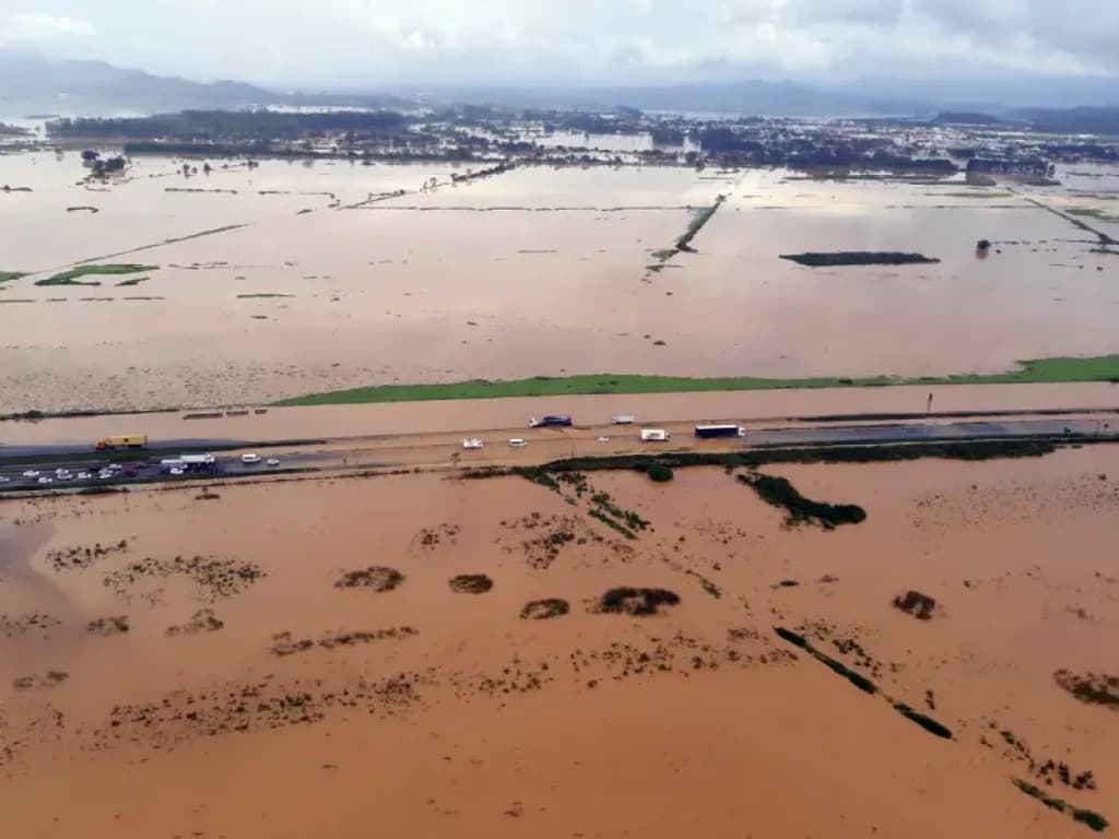 BR-101 deverá alagar em Tijucas e Tubarão, alertam especialistas
