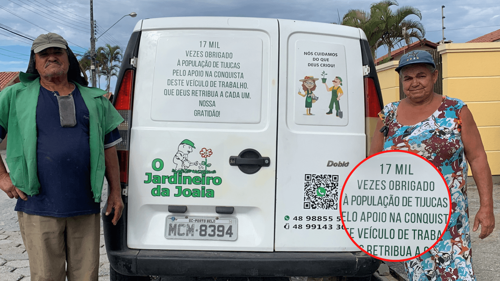 Idosos de Tijucas agradecem a população que lhes ajudou a superar tragédia