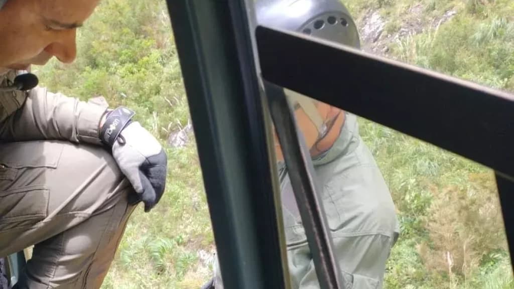 Idoso encontrado em trilha morreu após cair de 160 metros de altura