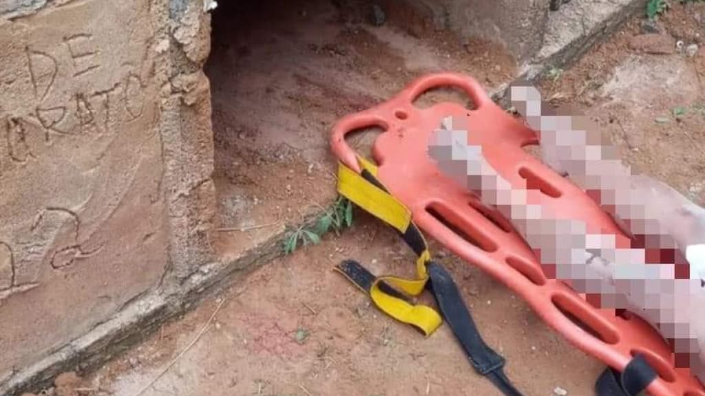 Mulher é encontrada viva dentro de túmulo de cemitério