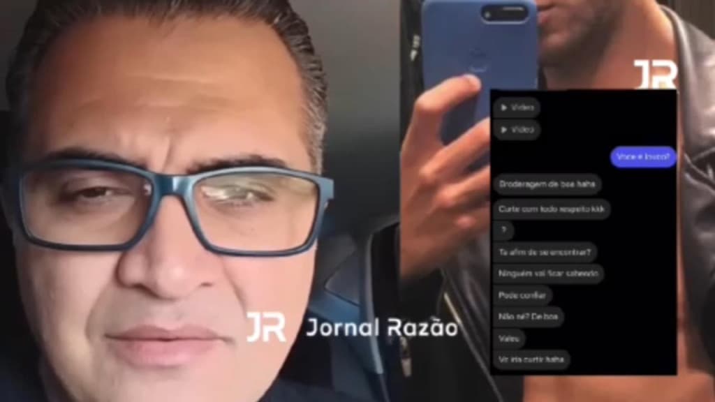 Professor de SC envia vídeos para aluno se masturbando e ejaculando