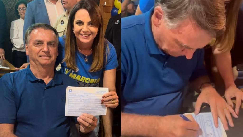 Prefeita de Itapema é filiada ao PL pelo próprio Bolsonaro