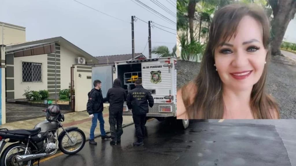 Marido mata mulher estrangulada dentro de casa em SC