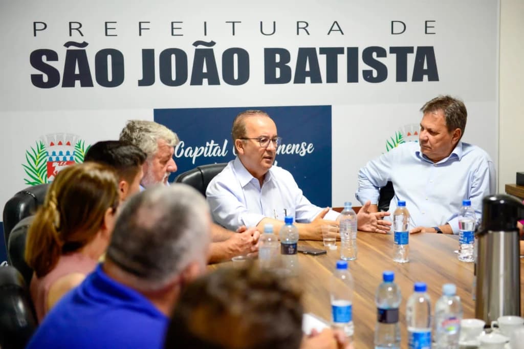 Governador eleito Jorginho Mello visita São João Batista