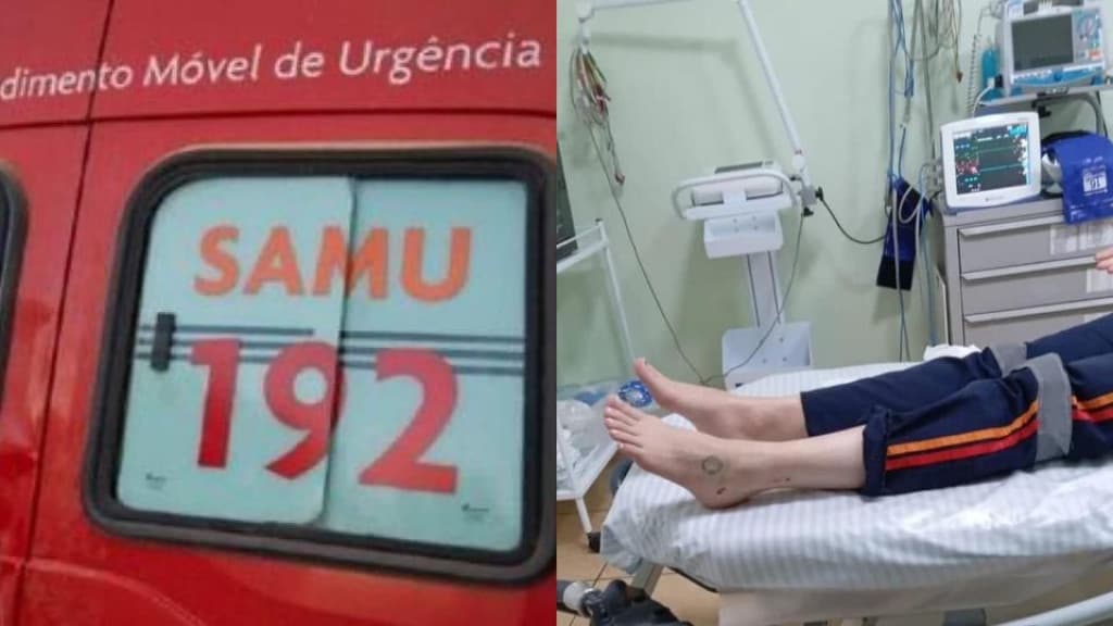 Mulher em surto psicótico solta cachorro e equipe do SAMU é atacada