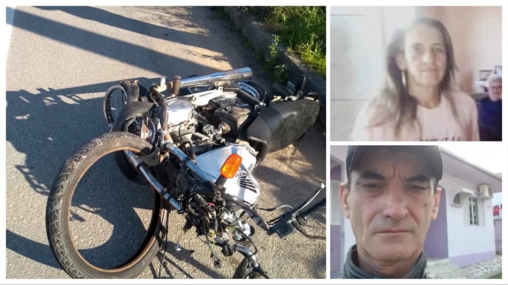 Motorista com sinais de embriaguez colide contra motocicleta e casal morre em SC