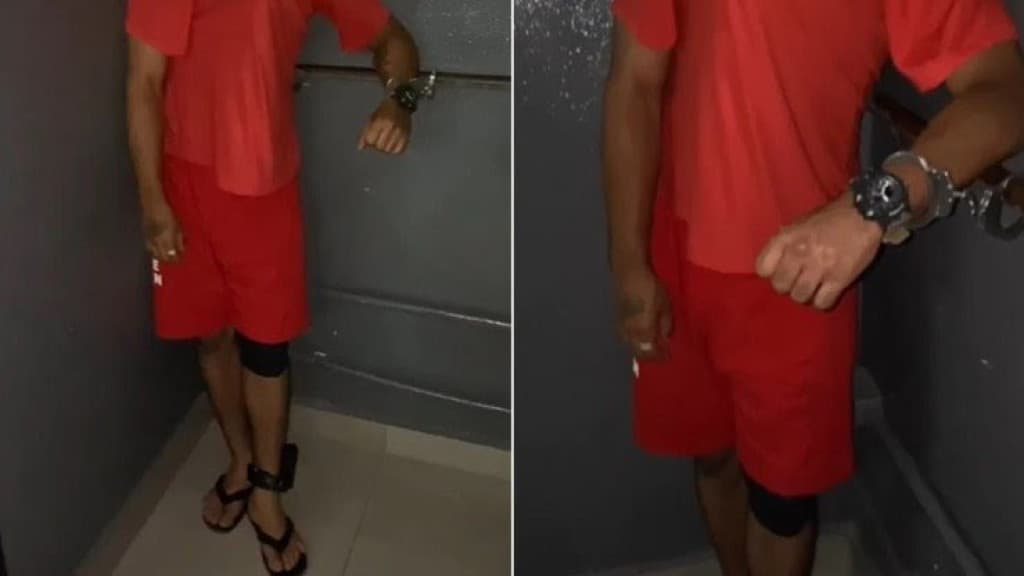 Jovem fantasiado de detento é preso por tráfico de drogas durante o Carnaval