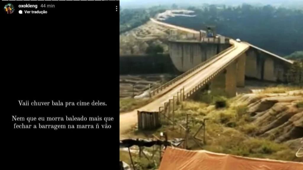 URGENTE: Indígenas tentam impedir fechamento de comportas e BOPE é acionado