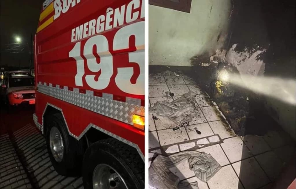 Mulher descobre traição e ateia fogo na casa com o marido dentro