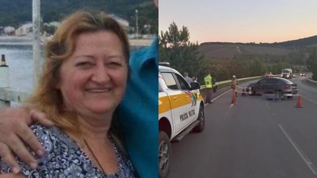 Idosa morre em queda de motocicleta na rodovia SC-112