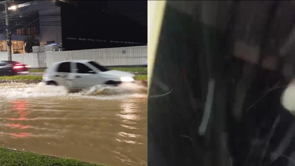 Forte temporal atinge Itajaí, alaga ruas e deixa mais de 70 mil unidades sem energia
