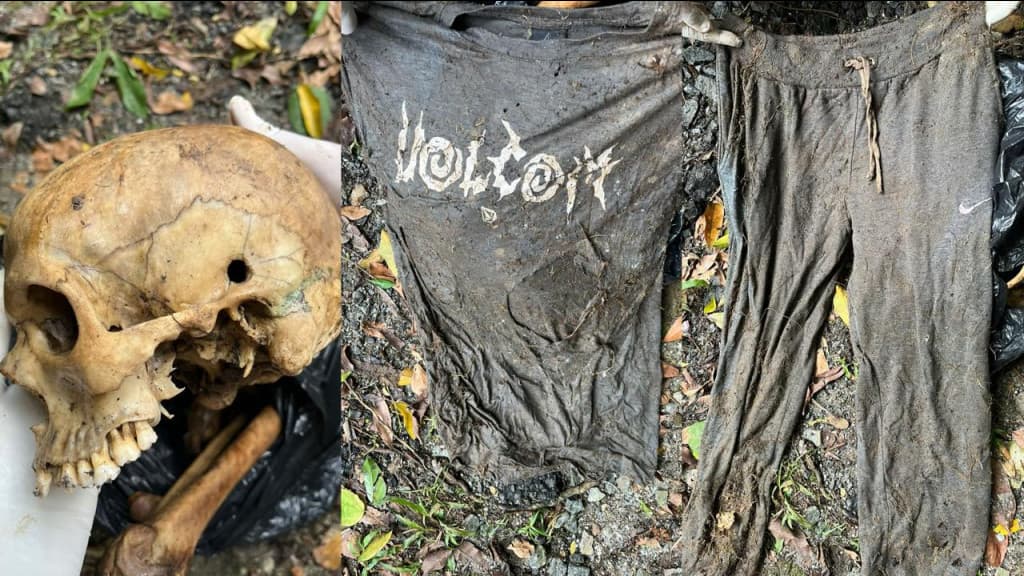 Ossada humana é encontrada com marca de tiro, em Balneário Camboriú
